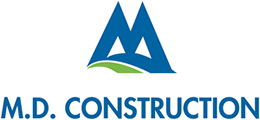 M.D. Construction, land preparation, surveying, field design, land leveling